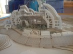 physical model of Arcosanti